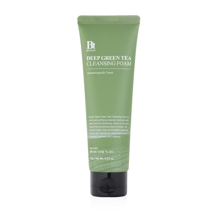 Benton Deep Green Tea Cleansing Foam