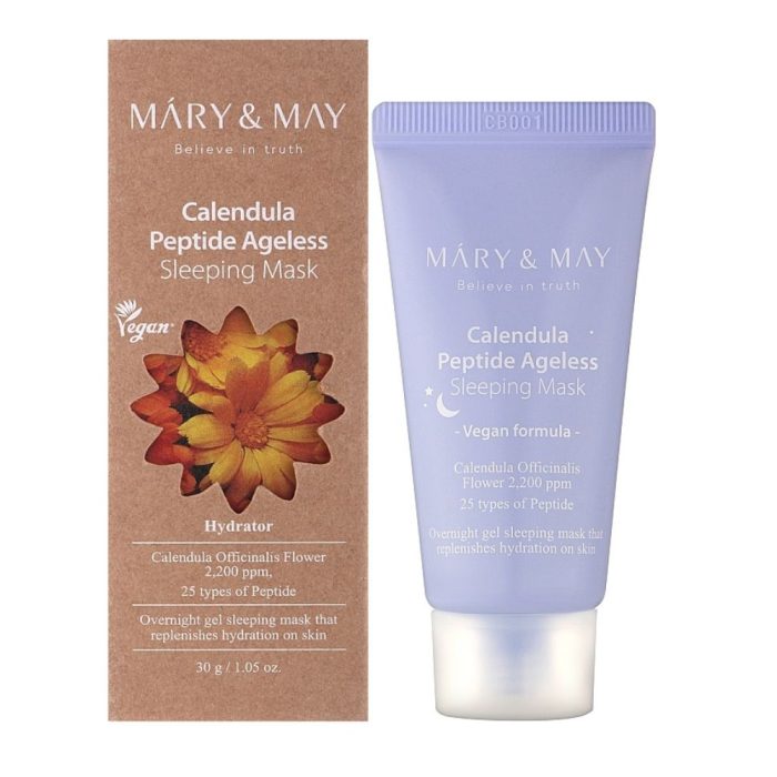 Mary & May Calendula Peptide Ageless Sleeping Mask