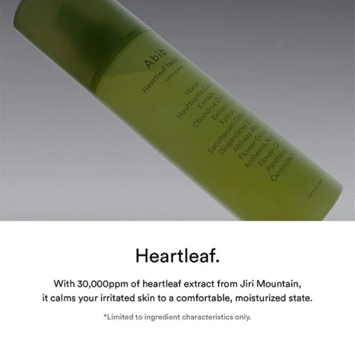 Abib Heartleaf Facial Mist Calming Spray Set