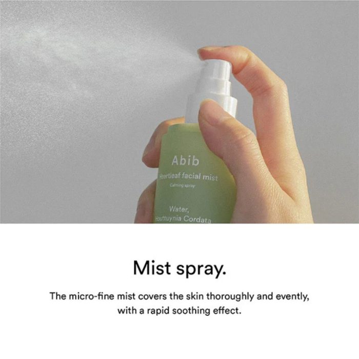 Abib Heartleaf Facial Mist Calming Spray Set