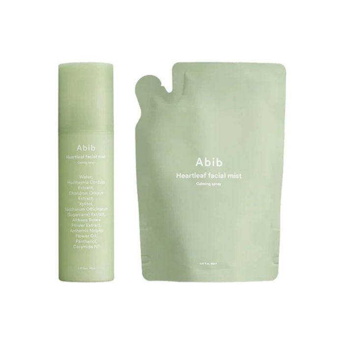 Abib Heartleaf Facial Mist Calming Spray Set