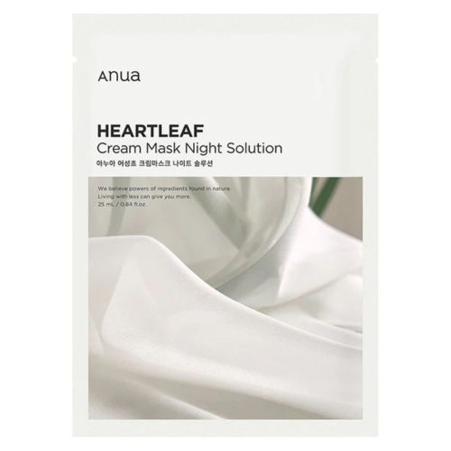 Anua Heartleaf Cream Mask Night Solution