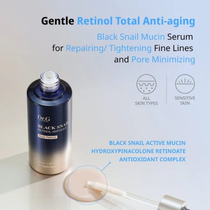 Dr.G Black Snail Retinol Ampoule