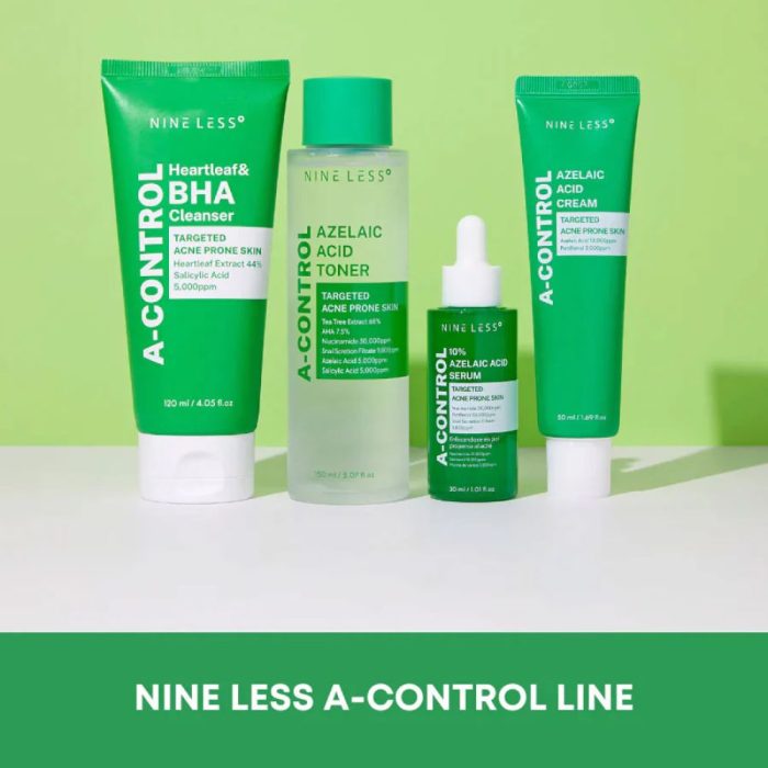 NINE LESS A-Control Azelaic Acid Cream