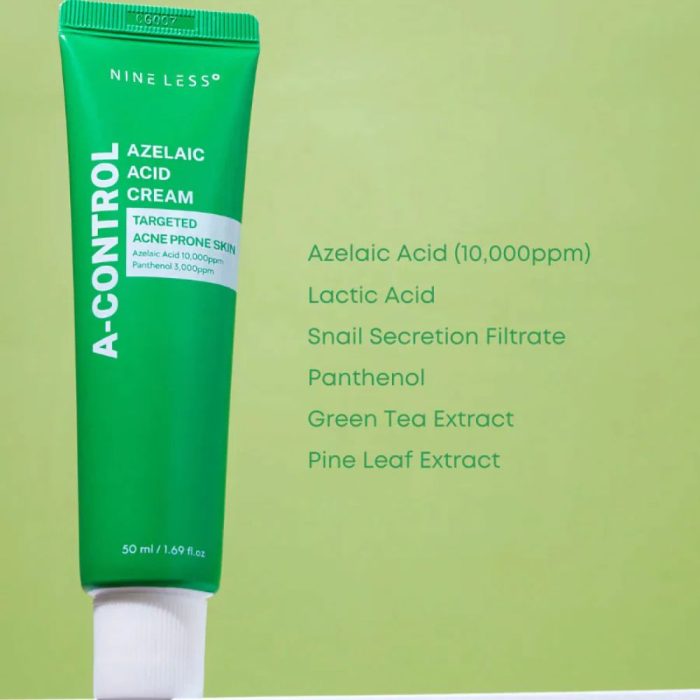 NINE LESS A-Control Azelaic Acid Cream