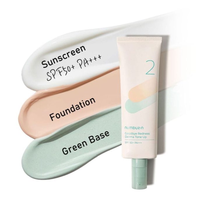 Numbuzin No.2 Goodbye Redness Derma Tone Up