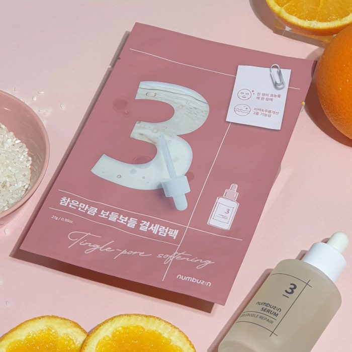 Numbuzin No.3 Tingle-Pore Softening Sheet Mask