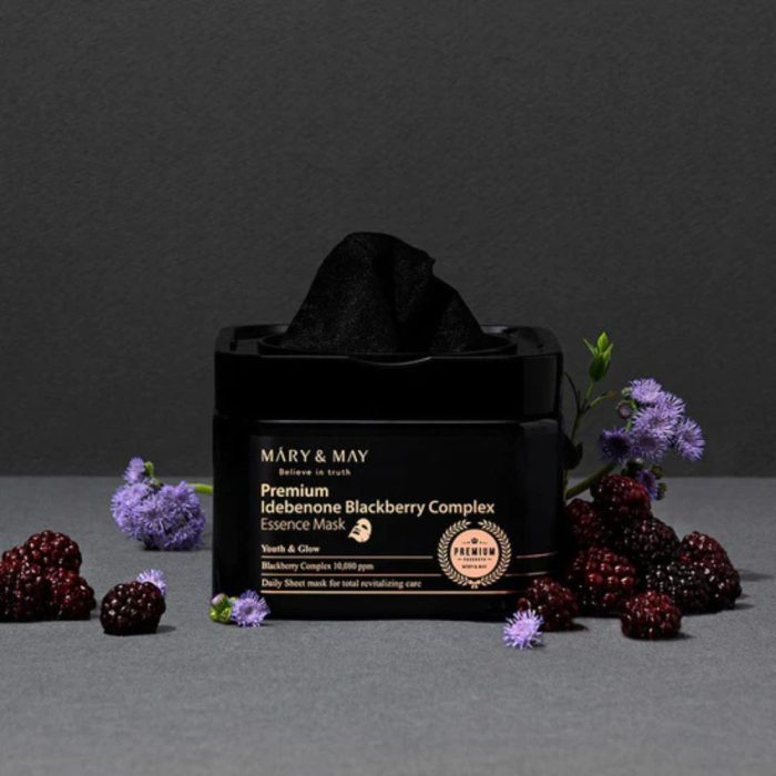 Premium Idebenon Blackberry Complex Essence Mask