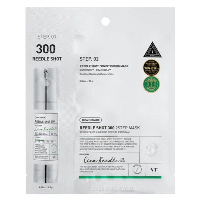 VT Cosmetics Reedle Shot 300 2-Step Mask