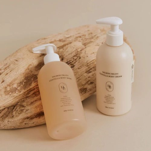 HEVEBLUE Salmon Fruity Centella Body Wash