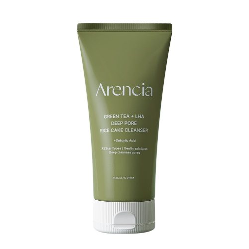 Arencia Green Tea LHA Deep Pore Rice Cake Cleanser