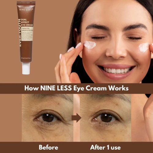 Nine Less Ever-Youth Dual Effect Eye Cream