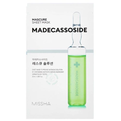 Missha Mascure Rescue Solution Sheet Mask Madecassoside