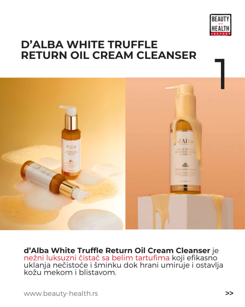 d’Alba White Truffle Return Oil Cream Cleanser