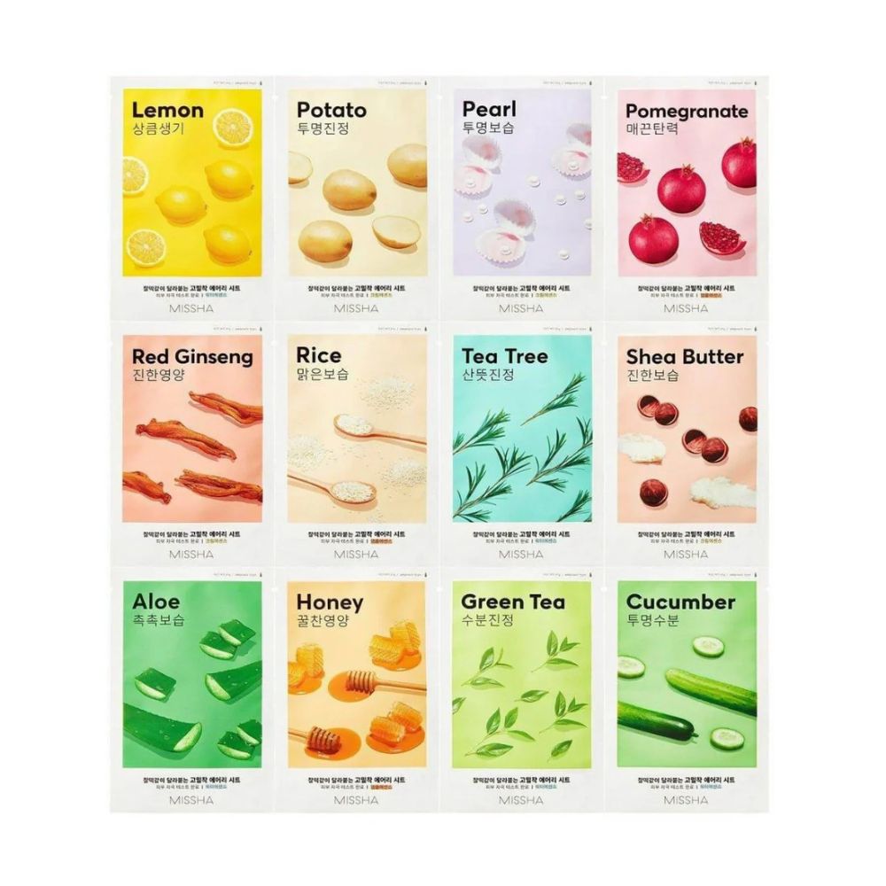 Missha Airy Fit Sheet Mask Green Tea - Slika 3