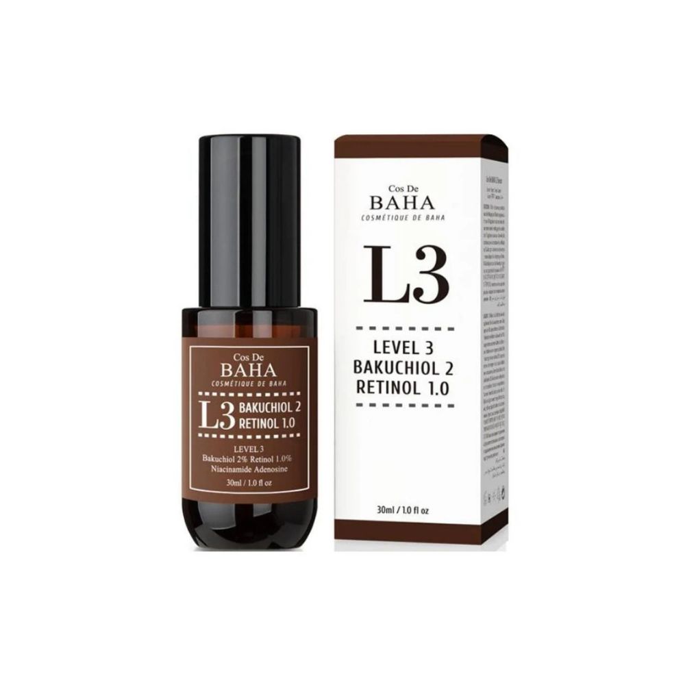 Cos De Baha L3 Bakuchiol 2 % Retinol 1 % Serum
