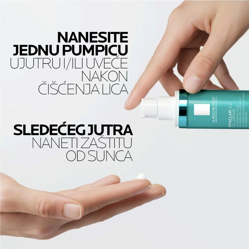 La Roche-Posay Effaclar A.Z. gel-krema