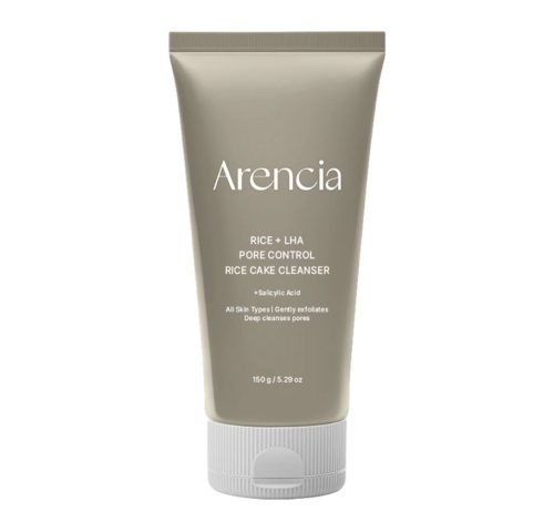 Arencia Rice + LHA Pore Control Rice Cake Cleanser
