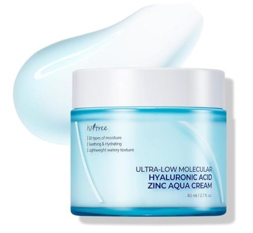 IsNtree Ultra-Low Molecular Hyaluronic Acid Zinc Aqua Cream