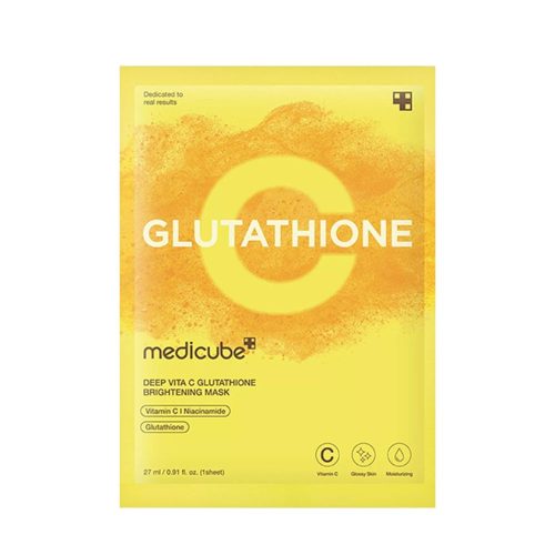 Medicube Deep Vita C Glutathione Brightening Mask