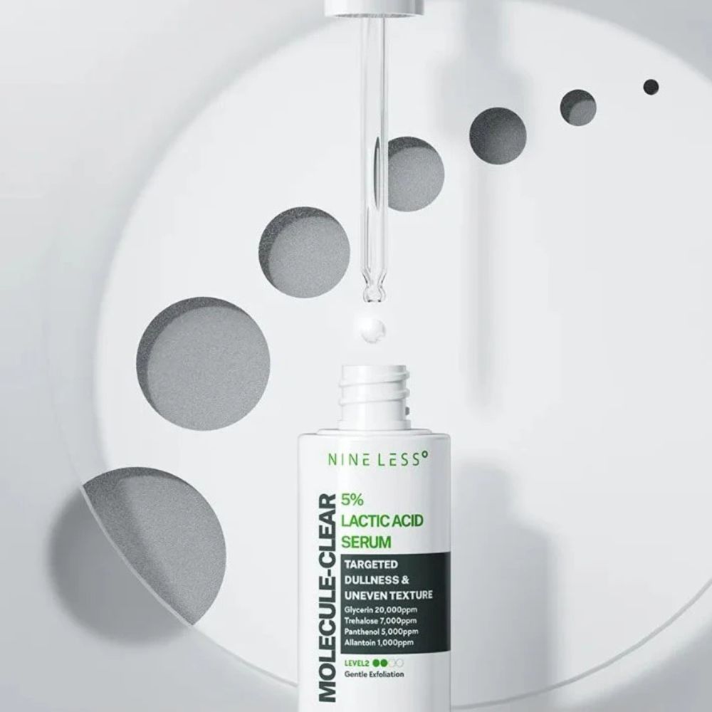 Nine Less Molecule-Clear 5% Lactic Acid Serum