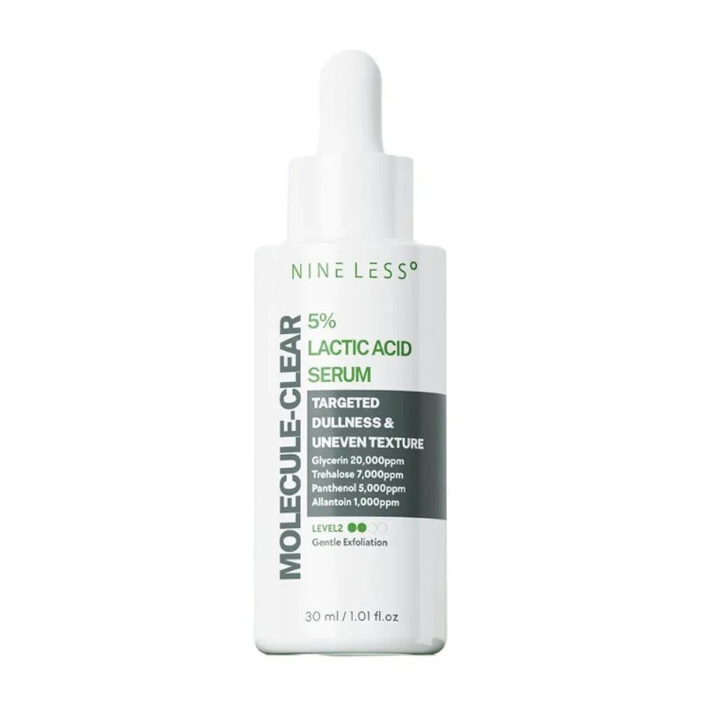 Nine Less Molecule-Clear 5% Lactic Acid Serum