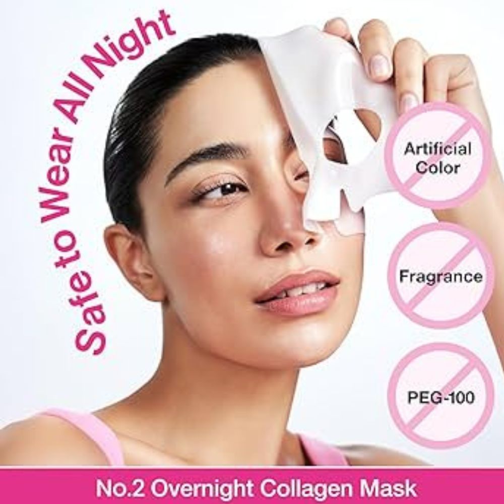 Numbuzin No.2 Rose PDRN Overnight Collagen Mask