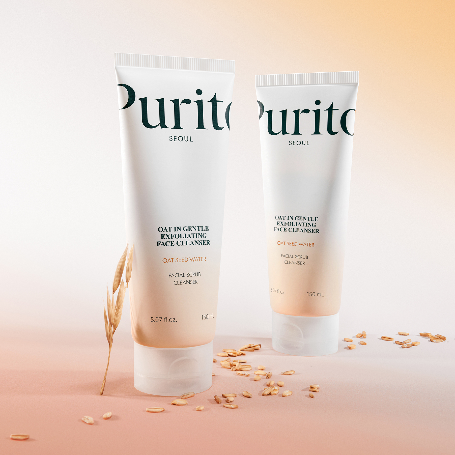 Purito Oat In Gentle Exfoliating Face Cleanser
