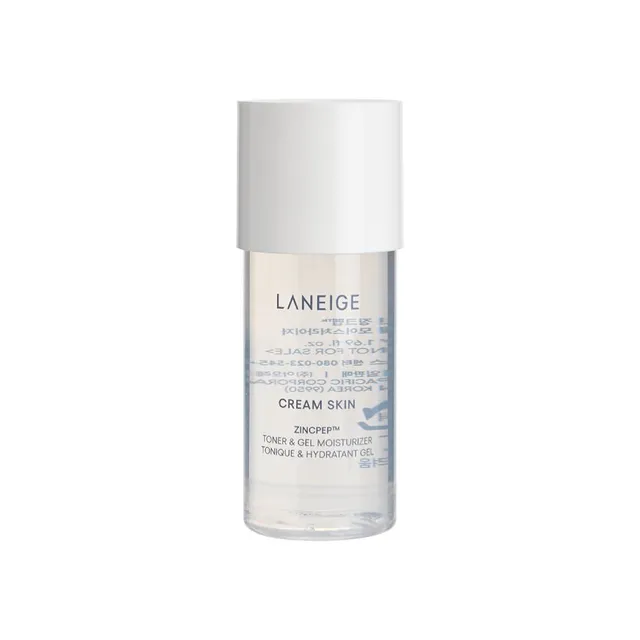 Laneige Cream Skin Zincpep Toner & Gel Moisturizer
