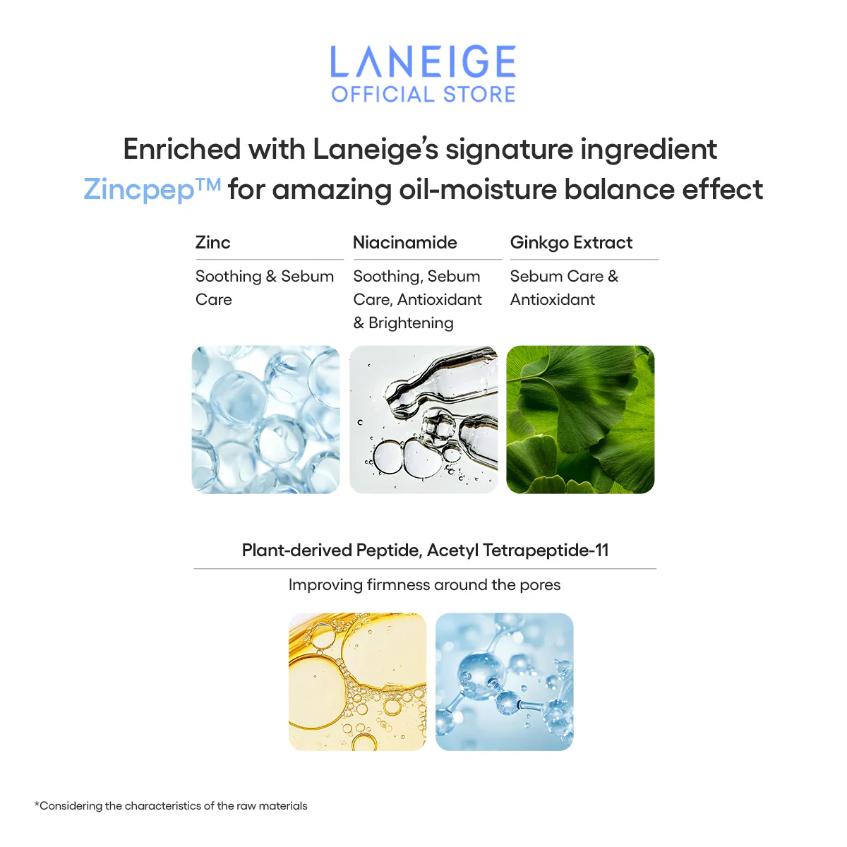 Laneige Cream Skin Zincpep Toner & Gel Moisturizer Mini - Slika 7