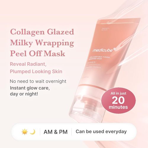 Medicube Collagen Milk Toning Wrapping Mask 2