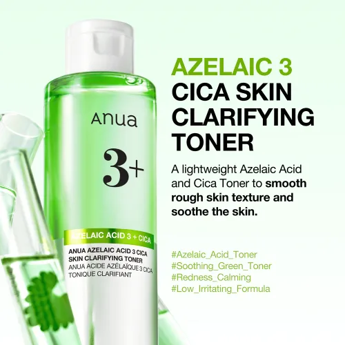 Anua Azelaic Acid 3 Cica Skin Clarifying Toner