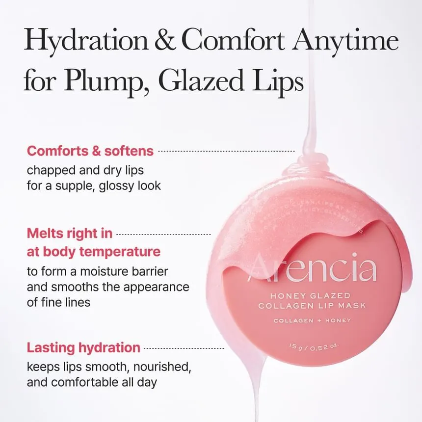 Arencia Honey Glazed Collagen Lip Mask 3