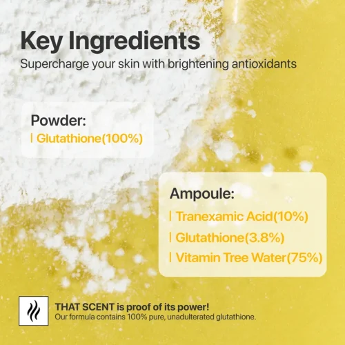 Numbuzin No.5 Glutathione TXA Advanced Dark Spot Ampoule Concentrate 4