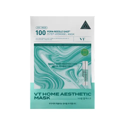 VT Cosmetics PDRN Reedle Shot 100 2Step Hydrogel Mask Set