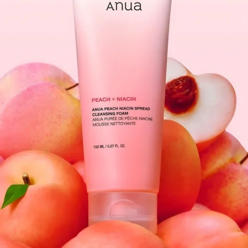 Anua Peach Niacin Spread Cleansing Foam 2