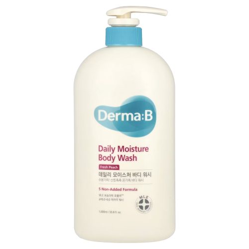 DERMAB Daily Moisture Body Wash Fresh Peach 1