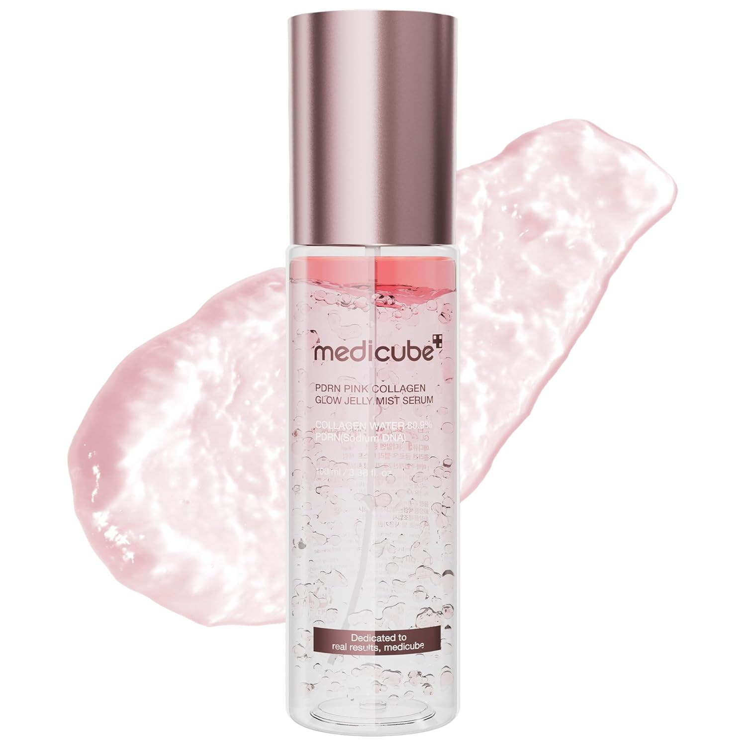 Medicube Pink PDRN Collagen Glow Jelly Mist Serum 1