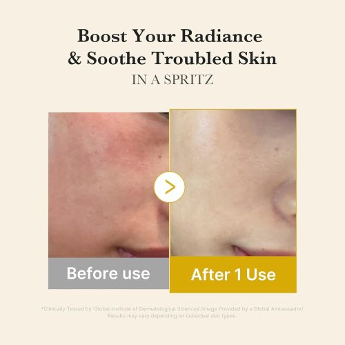 Medicube Turmeric Vitamin Gold Jelly Mist Serum 4