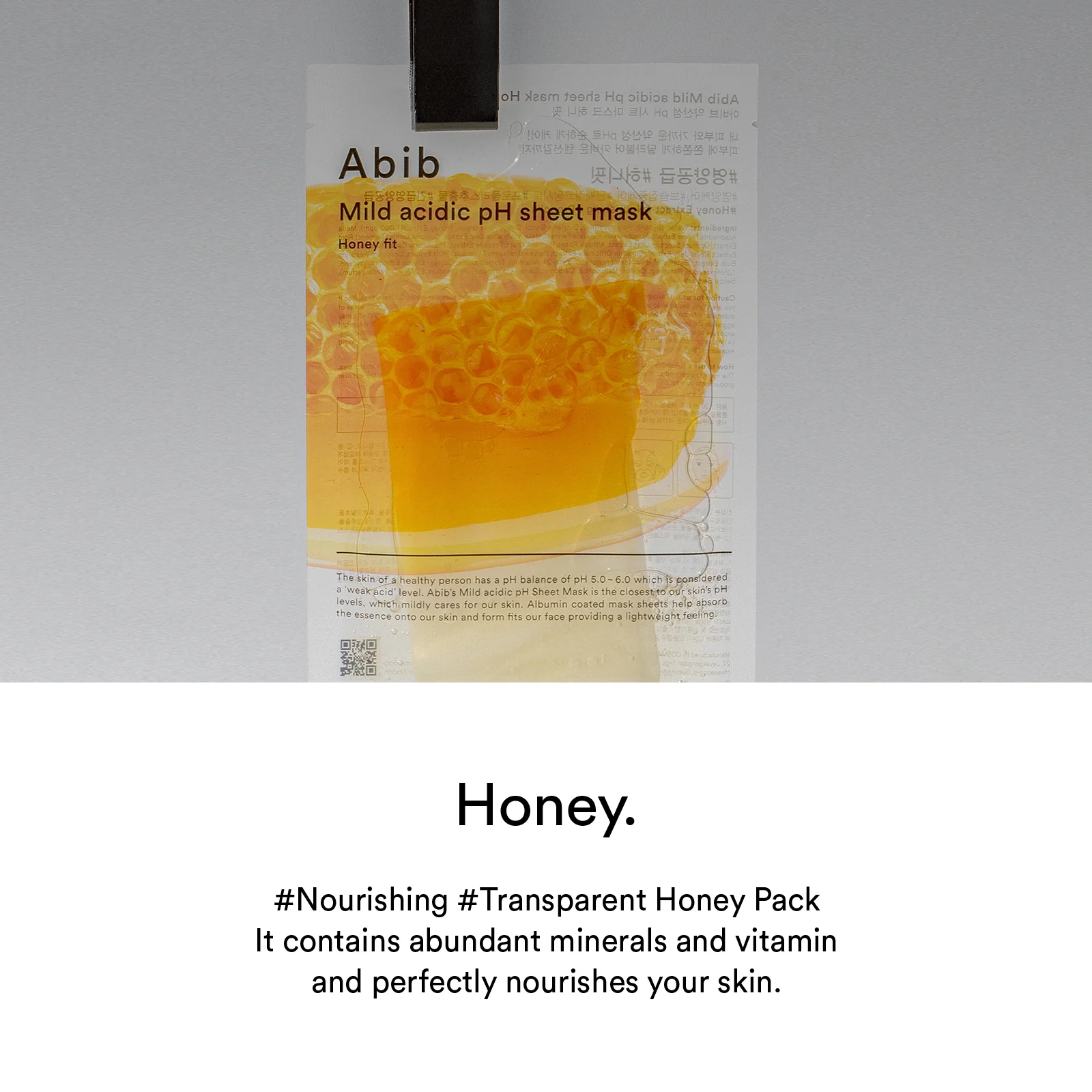Abib Mild Acidic PH Sheet Mask Honey Fit 5