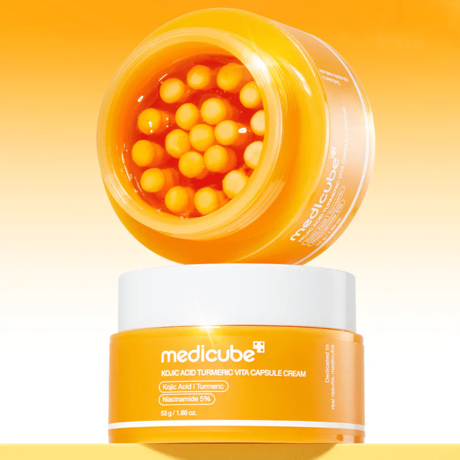 Medicube Kojic Acid Turmeric Vita Capsule Cream 3